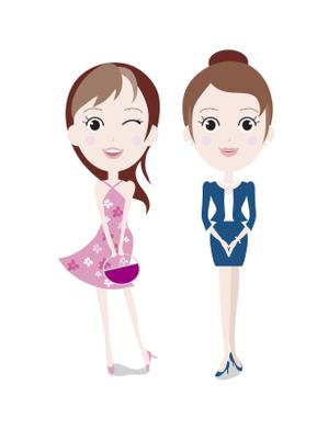 百田 (EizoHyakuta)さんの求人媒体用女の子キャラクターイラストへの提案