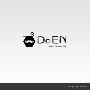 nishimu320 ()さんのメンズ専門ヘアサロン「ＤoＥＮ」のロゴへの提案