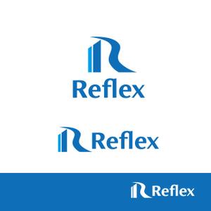 FDP ()さんの土木・建設業の名刺、ヘルメット等に使用する『R』、『Reflex』を用いた企業ロゴの作成依頼ですへの提案