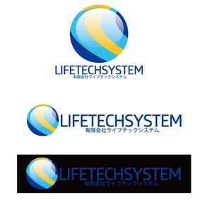 vDesign (isimoti02)さんの建設業（総合設備）ライフテックシステムのロゴへの提案