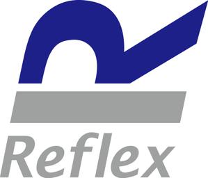 pens (pens)さんの土木・建設業の名刺、ヘルメット等に使用する『R』、『Reflex』を用いた企業ロゴの作成依頼ですへの提案