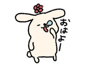 川 (sussu)さんのゆるくて可愛いうさぎのラインスタンプ作成依頼への提案