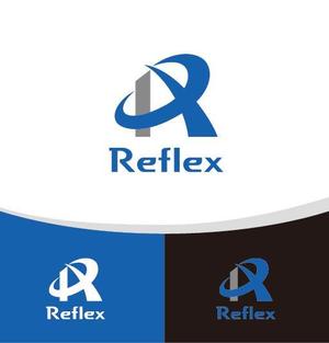 Cezanne (heart)さんの土木・建設業の名刺、ヘルメット等に使用する『R』、『Reflex』を用いた企業ロゴの作成依頼ですへの提案