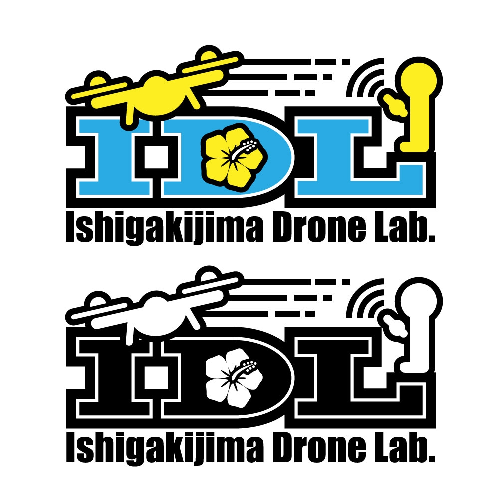 ドローンショップサイト　IDL(石垣島ドローンラボ)のロゴ