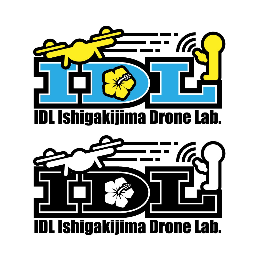 ドローンショップサイト　IDL(石垣島ドローンラボ)のロゴ
