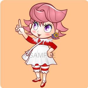 株式会社エルエルパレス／岩気裕司 (elpiy)さんの求人媒体用女の子キャラクターイラストへの提案