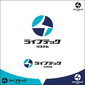 in@w (inaw)さんの建設業（総合設備）ライフテックシステムのロゴへの提案