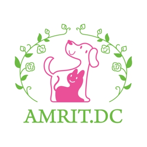 kids (kids)さんの株式会社アムリット.DC 【高齢犬サポート会社】の企業ロゴを作って下さい！への提案
