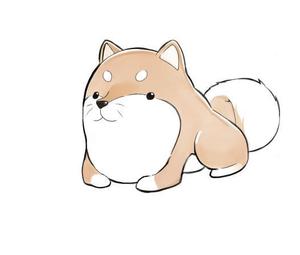 チーム山茶花 (kasane_6)さんの和食器・和雑貨用の「柴犬」デザインをお願いします。への提案
