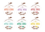 アタラシ (nktk)さんの農業をかっこよくしたい！！りんごを使用した新商品ラベル　デザイン大募集への提案