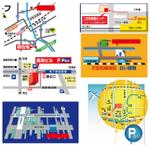 CUBE (machorinko)さんの整骨院の入るテナントの案内図作成への提案