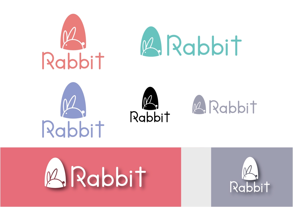AUTO NAIL から新商品のネイルプリンター　Rabbit  のロゴ