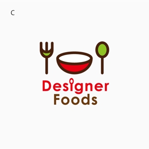 takesugataさんの「デザイナーフーズ　Designer Foods」のロゴ作成への提案