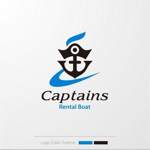 ＊ sa_akutsu ＊ (sa_akutsu)さんのフィッシング　レンタルボート　「Ｃａｐｔａｉｎｓ」のロゴへの提案