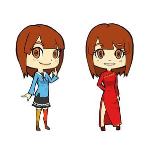 toratora (toratora)さんの求人媒体用女の子キャラクターイラストへの提案