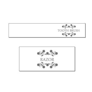 すぅ (suxu)さんのホテルアメニティ（ハブラシ等）のパッケージデザイン 7種への提案