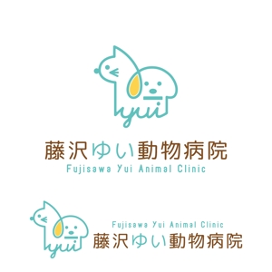 m_mtbooks (m_mtbooks)さんの新規開業『藤沢ゆい動物病院』のロゴ作成への提案