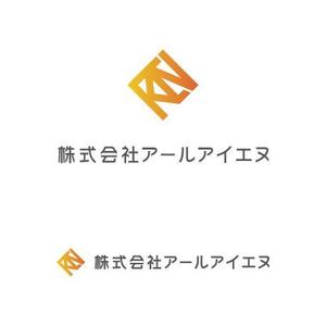 .IMPACT (dot-impact)さんの医療機関に対する人材派遣の紹介「株式会社アールアイエヌ」のロゴへの提案