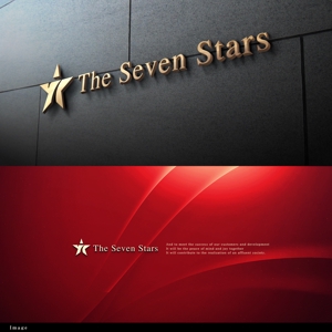 Riku5555 (RIKU5555)さんの７人での共同出資によるイベント会社名「The Seven Stars」のロゴへの提案