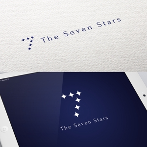 Naroku Design (masa_76)さんの７人での共同出資によるイベント会社名「The Seven Stars」のロゴへの提案