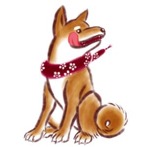 さんの和食器・和雑貨用の「柴犬」デザインをお願いします。への提案