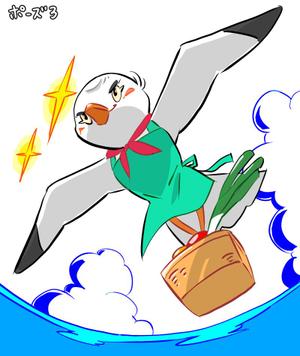 RAINPANDA (rain-panda)さんのカモメのキャラクターデザインへの提案