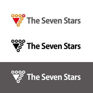 katu_design (katu_design)さんの７人での共同出資によるイベント会社名「The Seven Stars」のロゴへの提案