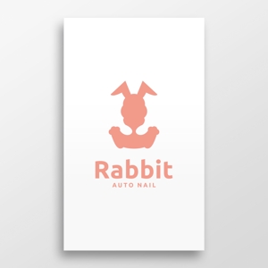 doremi (doremidesign)さんのAUTO NAIL から新商品のネイルプリンター　Rabbit  のロゴへの提案