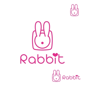 DeeDeeGraphics (DeeDeeGraphics)さんのAUTO NAIL から新商品のネイルプリンター　Rabbit  のロゴへの提案