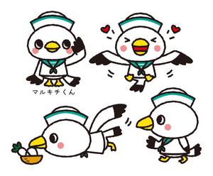 プレミアムオレンジ (premiumorange)さんのカモメのキャラクターデザインへの提案