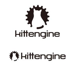 tsujimo (tsujimo)さんのアプリ開発チーム「kittengine」のロゴ作成への提案