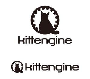 tsujimo (tsujimo)さんのアプリ開発チーム「kittengine」のロゴ作成への提案