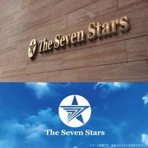 fs8156 (fs8156)さんの７人での共同出資によるイベント会社名「The Seven Stars」のロゴへの提案