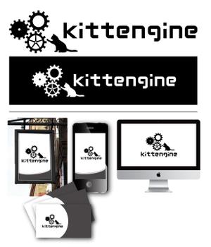 King_J (king_j)さんのアプリ開発チーム「kittengine」のロゴ作成への提案