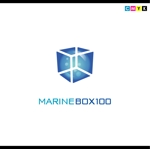 さんの「MARINEBOX100」のロゴ作成への提案