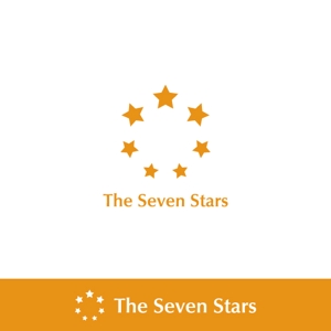 カタチデザイン (katachidesign)さんの７人での共同出資によるイベント会社名「The Seven Stars」のロゴへの提案