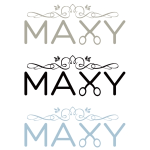 Romyさんの美容室「MAXY」のロゴ作成への提案