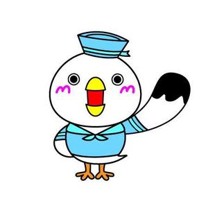 three_plus ()さんのカモメのキャラクターデザインへの提案