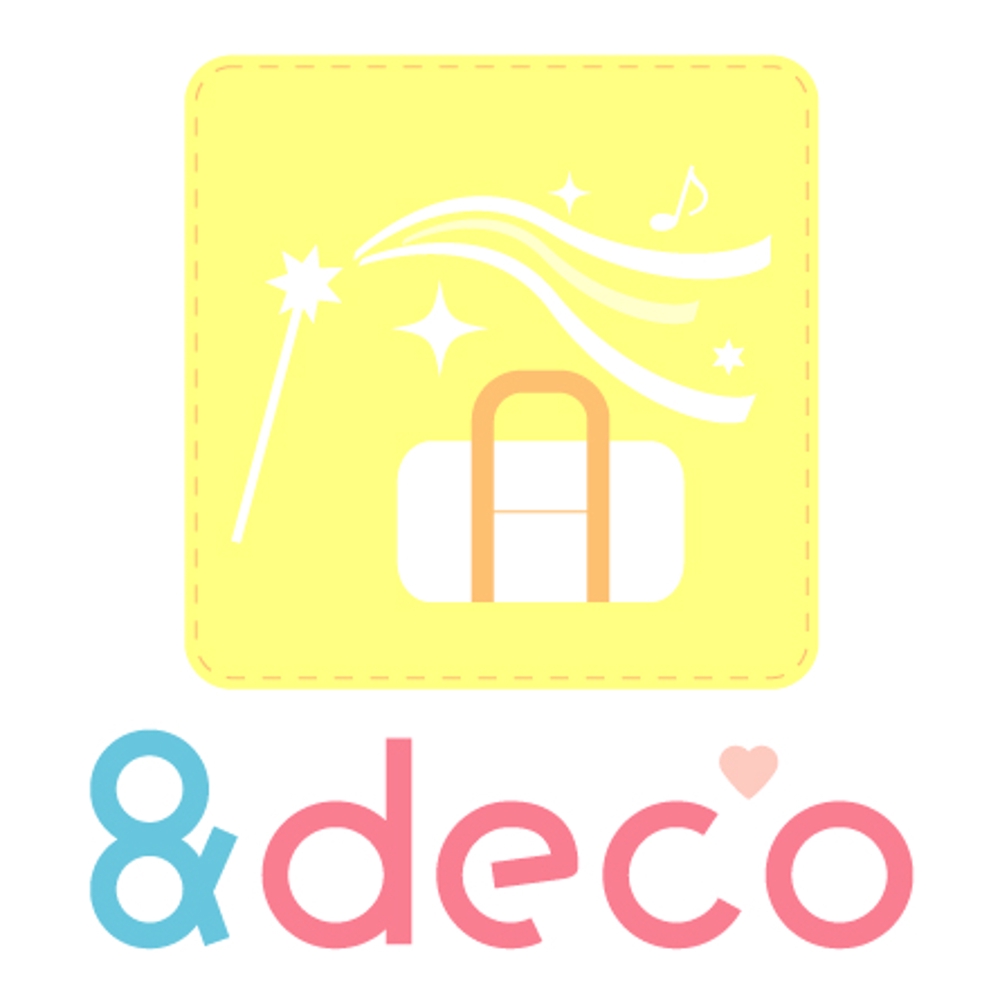 新業態「＆deco」ショップロゴの作成
