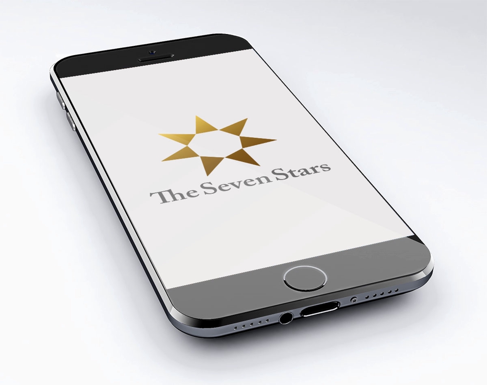７人での共同出資によるイベント会社名「The Seven Stars」のロゴ