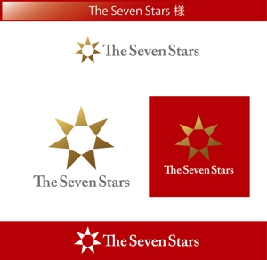 FISHERMAN (FISHERMAN)さんの７人での共同出資によるイベント会社名「The Seven Stars」のロゴへの提案