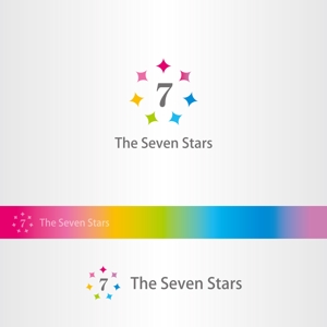 昂倭デザイン (takakazu_seki)さんの７人での共同出資によるイベント会社名「The Seven Stars」のロゴへの提案