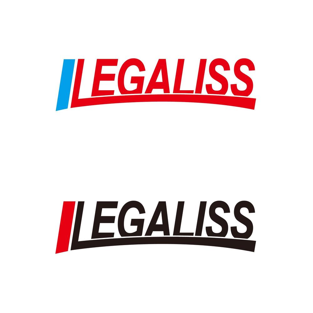 トライアスロンチーム「LEGALISS」 (レガリス）のチームロゴ　