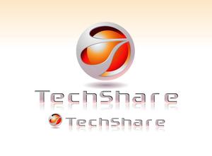 tommysPさんの「TechShare」のロゴ作成への提案