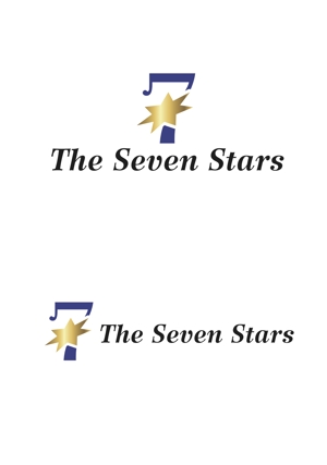 なべちゃん (YoshiakiWatanabe)さんの７人での共同出資によるイベント会社名「The Seven Stars」のロゴへの提案