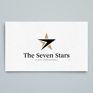 haru_Design (haru_Design)さんの７人での共同出資によるイベント会社名「The Seven Stars」のロゴへの提案