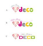 keraさんの新業態「＆deco」ショップロゴの作成への提案