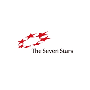 odo design (pekoodo)さんの７人での共同出資によるイベント会社名「The Seven Stars」のロゴへの提案
