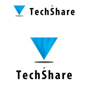 cressenceさんの「TechShare」のロゴ作成への提案