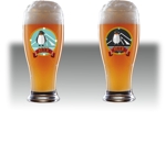 kirakira007さんのビールグラスに印刷されるモチーフのオリジナルデザインへの提案